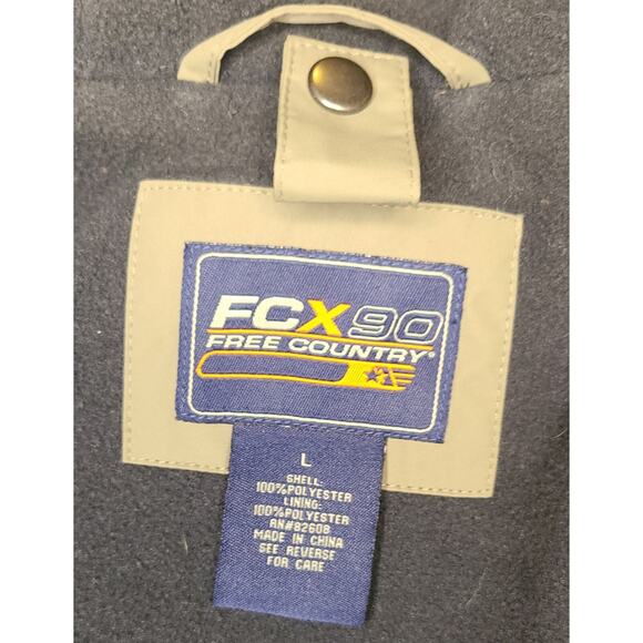 Free Country FCX 90 Hooded Lining Jacket Women's Large/Men's Small - Picture 3 of 11